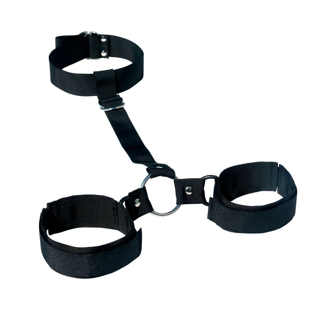 Sex & Mischief Shadow Neck and Wrist Restraint